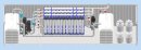 Mietanlage Ultrafiltration mit 2640 m² Membranfläche für Durchflüsse bis 220 m³/h im Container 3 Linien