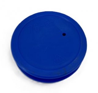 CAPTOP EP 230 Unipass-Rohrstopfen EP 230/ L 63.5 blau RAL 5012, lichtblau