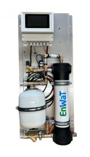 1 Modul mit 2,5 m&sup2;, 250 L/h nominal